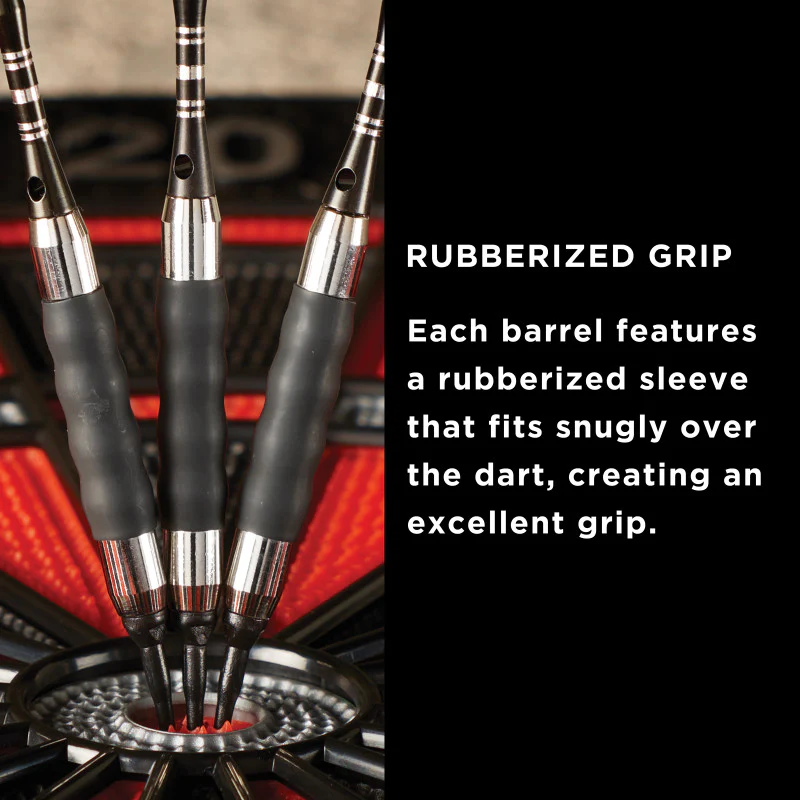 Viper Sure Grip Darts Black Soft Tip Darts - Image 4
