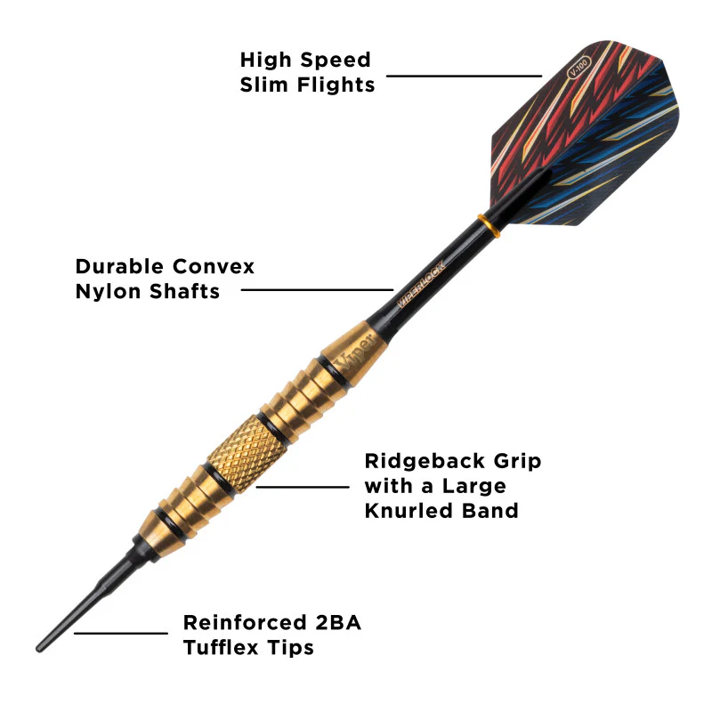 Viper Elite Brass Soft Tip Darts 18 Grams - Image 6