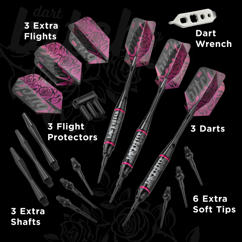 Viper Vanity Dart Bitch Soft Tip Darts 16 Grams - Image 2