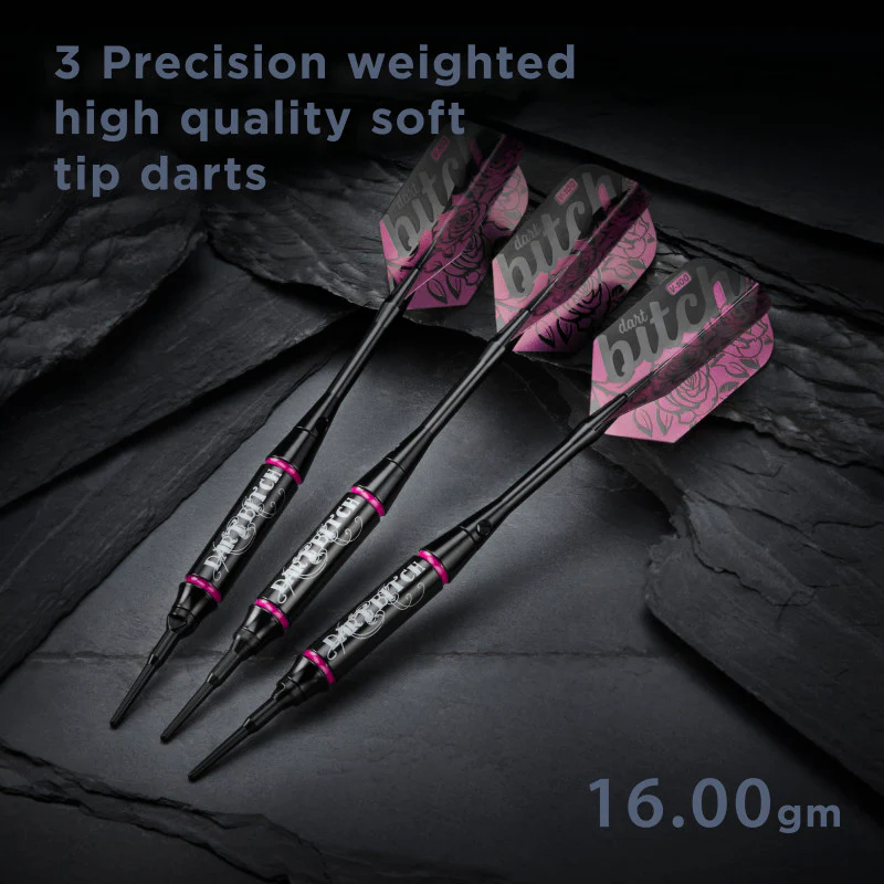 Viper Vanity Dart Bitch Soft Tip Darts 16 Grams - Image 6