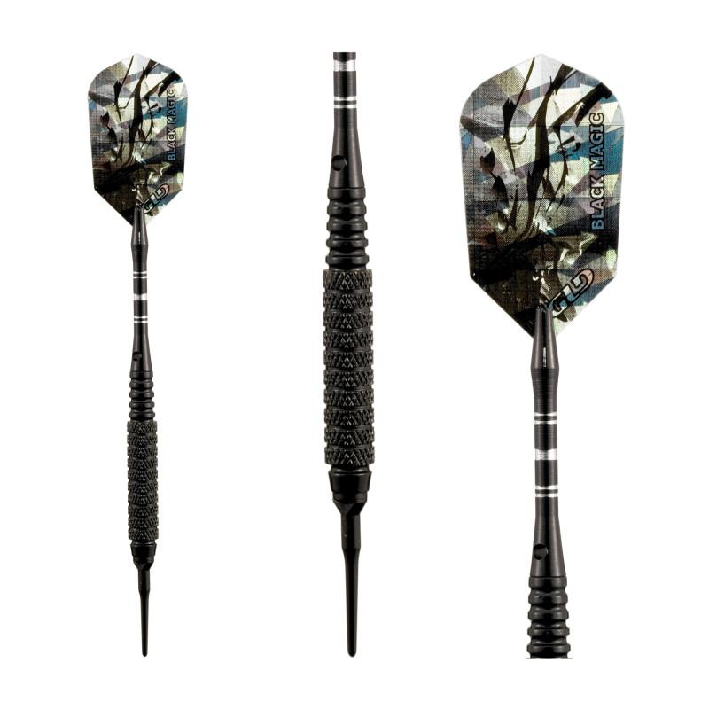 Viper Black Magic Soft Tip Darts 10 Knurled Rings 18 Grams - Image 10