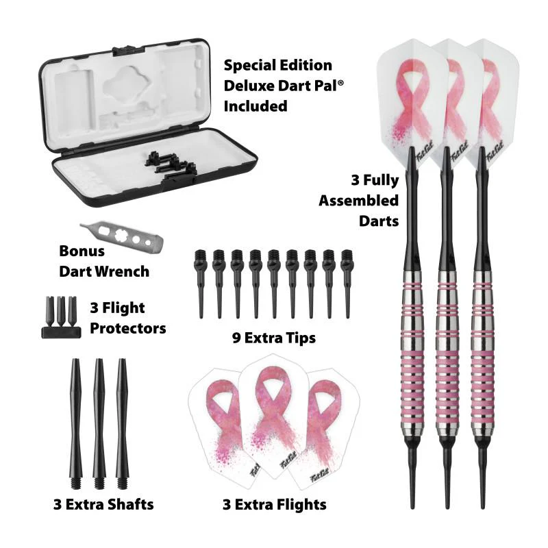 Fat Cat Pink Lady Soft Tip Darts 16 Grams - Image 4