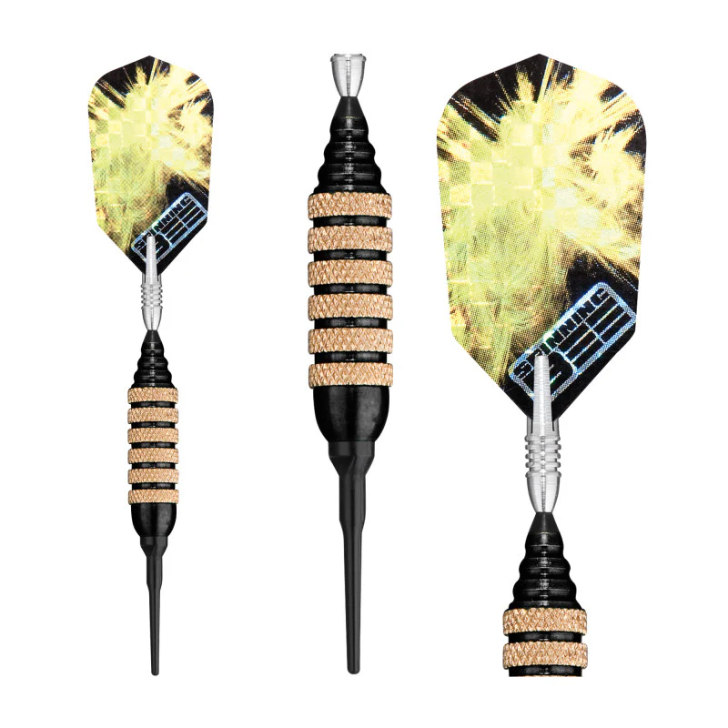 Viper Spinning Bee Black Soft Tip Darts 16 Grams - Image 9