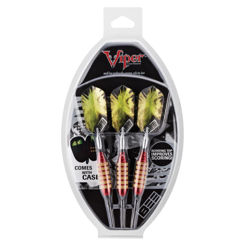 Viper Spinning Bee Red Soft Tip Darts 16 Grams - Image 15