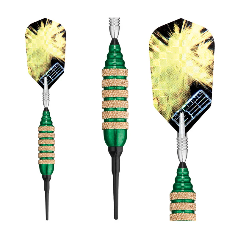 Viper Spinning Bee Green Soft Tip Darts 16 Grams - Image 10