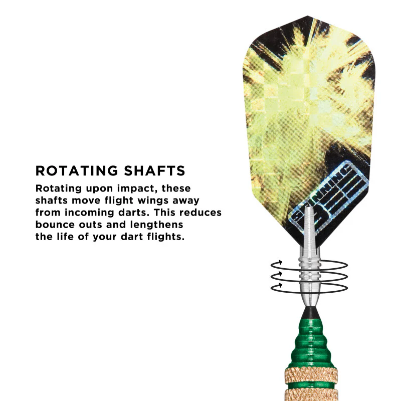 Viper Spinning Bee Green Soft Tip Darts 16 Grams - Image 6