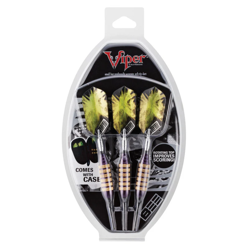 Viper Spinning Bee Purple Soft Tip Darts 16 Grams - Image 15