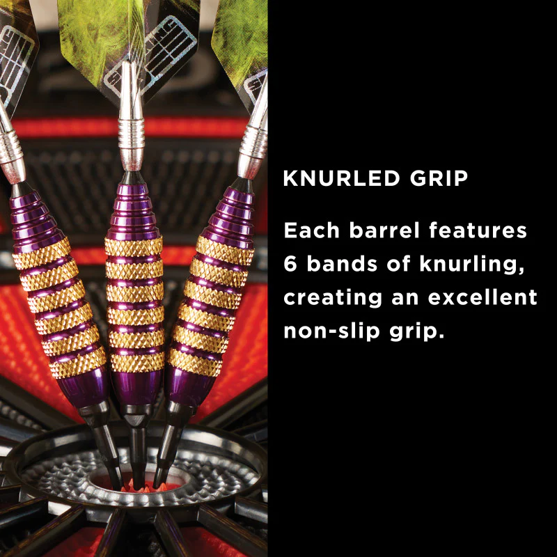 Viper Spinning Bee Purple Soft Tip Darts 16 Grams - Image 5