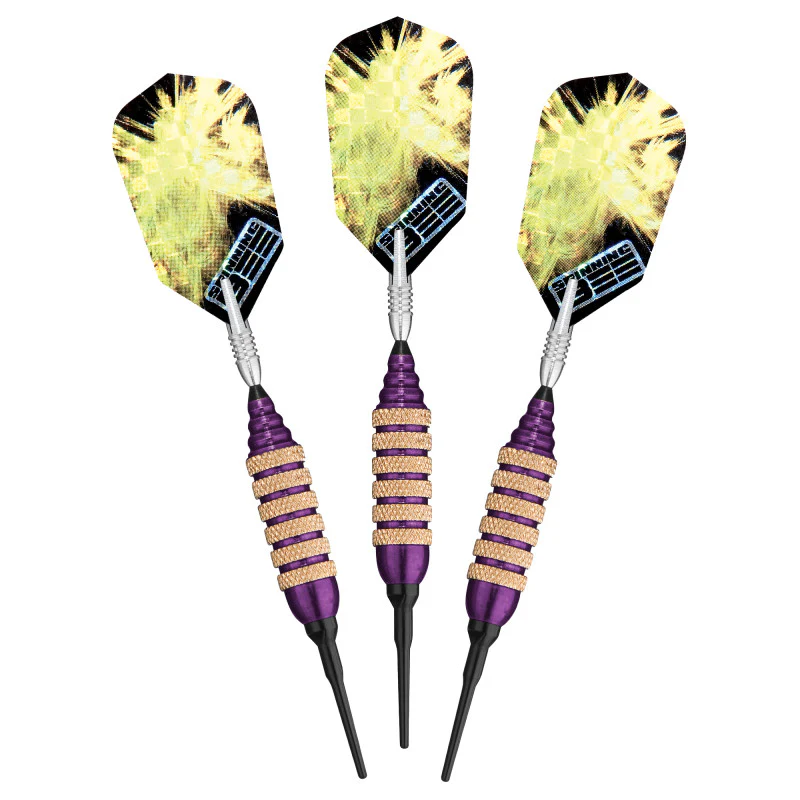 Viper Spinning Bee Purple Soft Tip Darts 16 Grams - Image 9