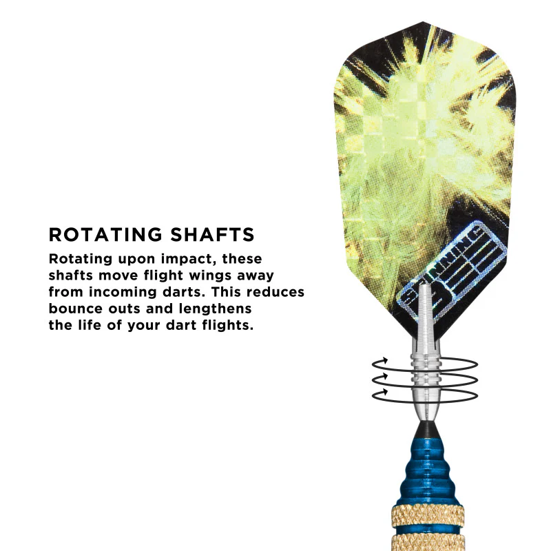 Viper Spinning Bee Blue Soft Tip Darts 16 Grams - Image 6