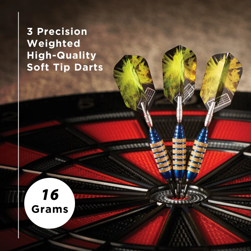 Viper Spinning Bee Blue Soft Tip Darts 16 Grams - Image 7