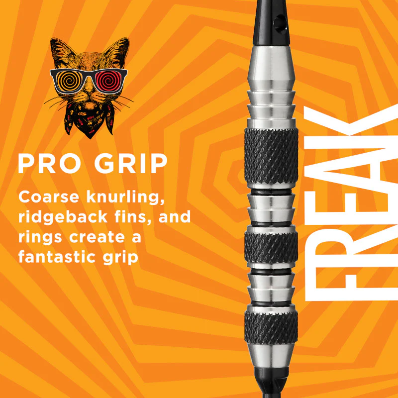 Viper The Freak Darts Soft Tip Darts Knurled and Shark Fin Barrel - Image 5