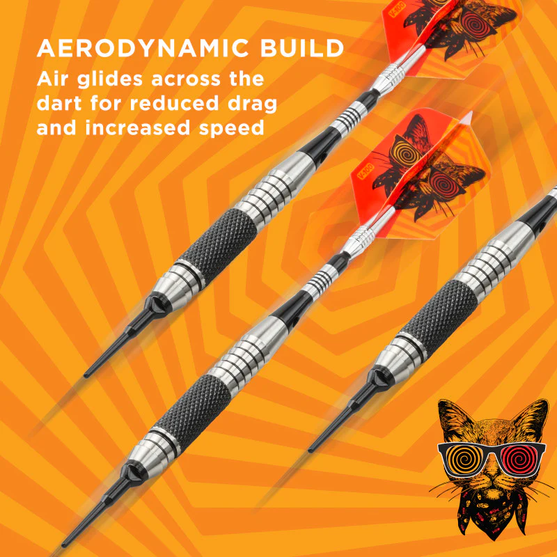 Viper The Freak Darts Soft Tip Darts Knurled and Grooved Barrel 18 Grams - Image 3