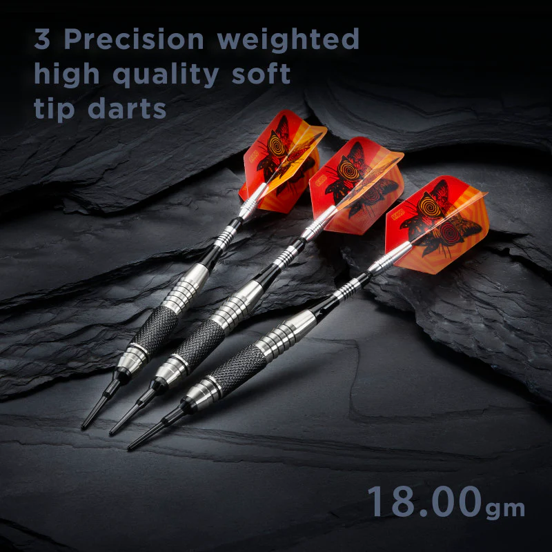 Viper The Freak Darts Soft Tip Darts Knurled and Grooved Barrel 18 Grams - Image 6