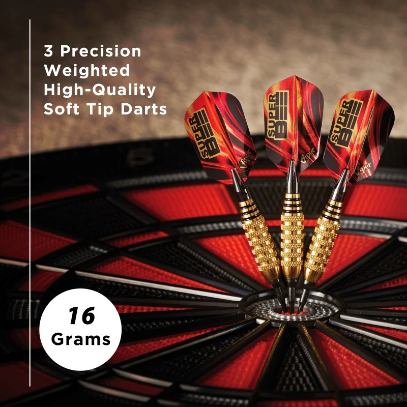 Viper Super Bee Darts Brass Soft Tip Darts 16 Grams - Image 6