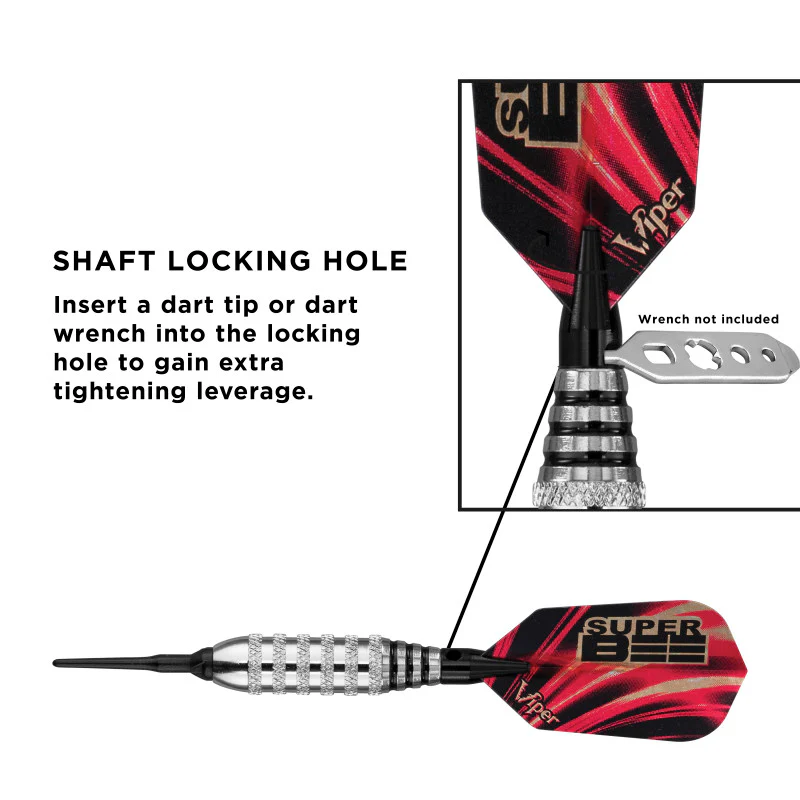 Viper Super Bee Darts Silver Soft Tip Darts 16 Grams - Image 5