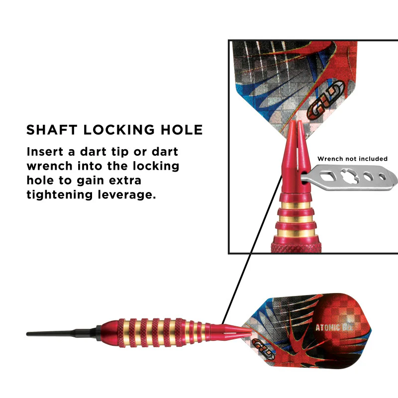 Viper Atomic Bee Darts Red Soft Tip Darts 16 Grams - Image 5