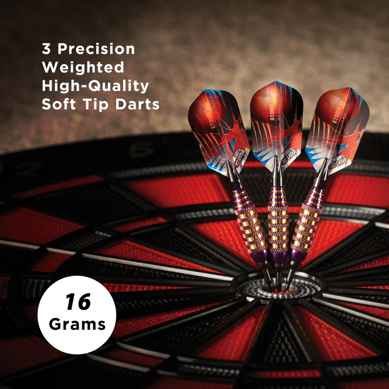 Viper Atomic Bee Darts Purple Soft Tip Darts 16 Grams - Image 6