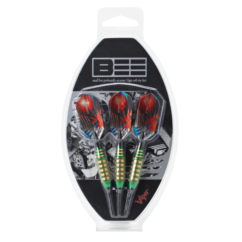 Viper Atomic Bee Darts Green Soft Tip Darts 16 Grams - Image 11