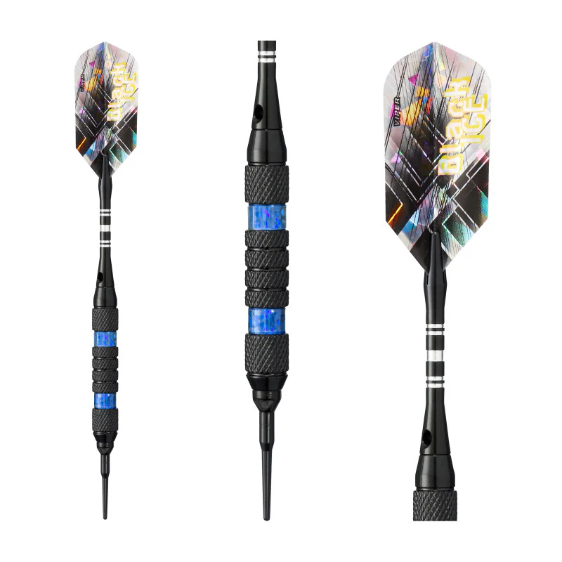 Viper Black Ice Blue Soft Tip Darts - Image 9