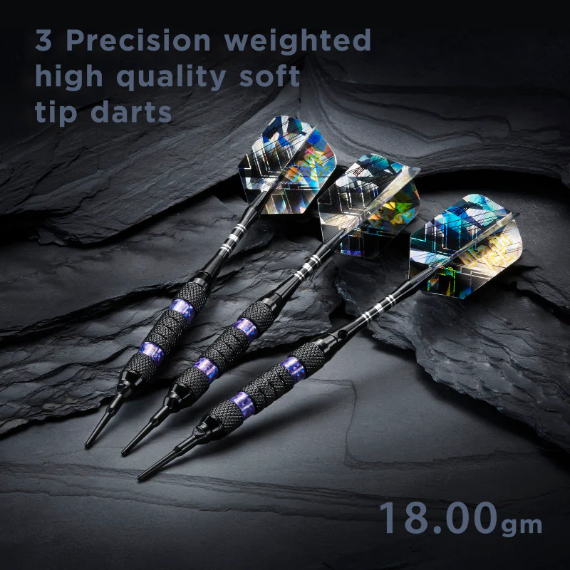Viper Black Ice Purple Soft Tip Darts - Image 6