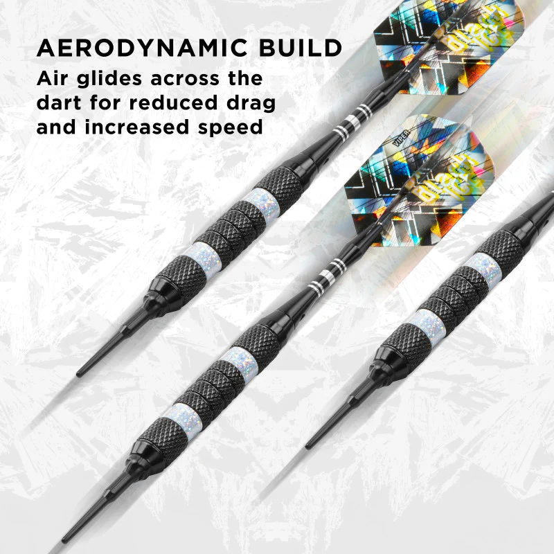 Viper Black Ice Silver Soft Tip Darts - Image 3