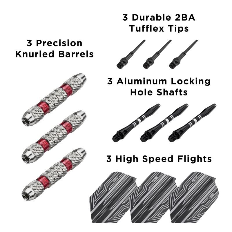 Viper Wind Runner Red Soft Tip Darts 18 Grams - Image 6