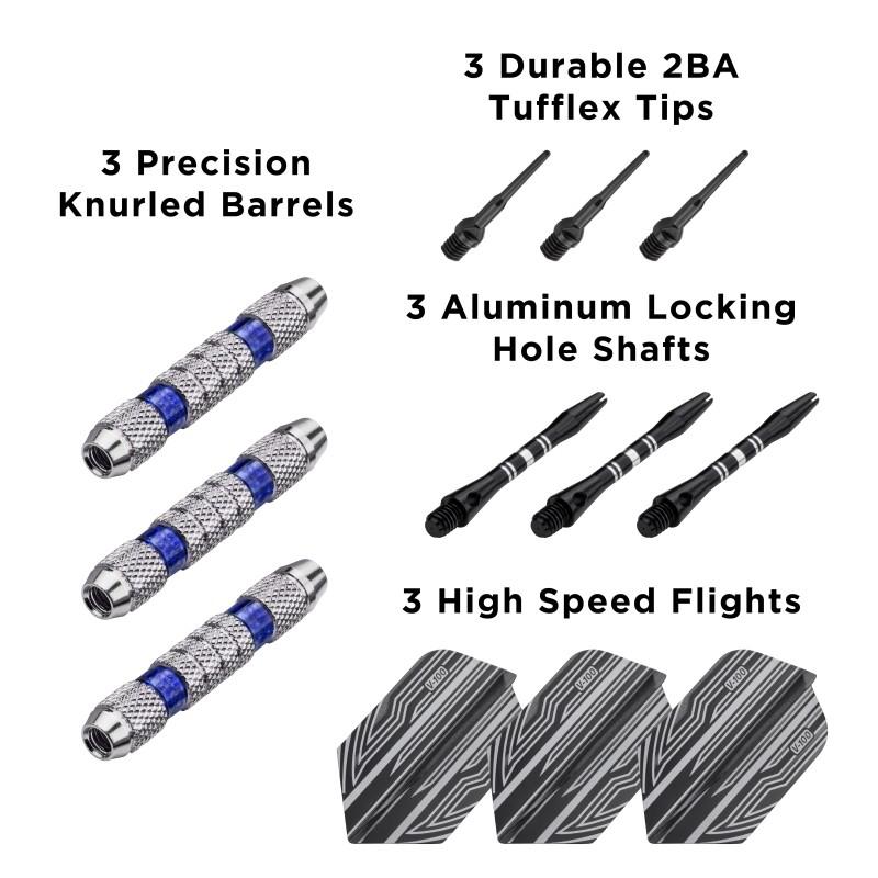 Viper Wind Runner Blue Soft Tip Darts 18 Grams - Image 6