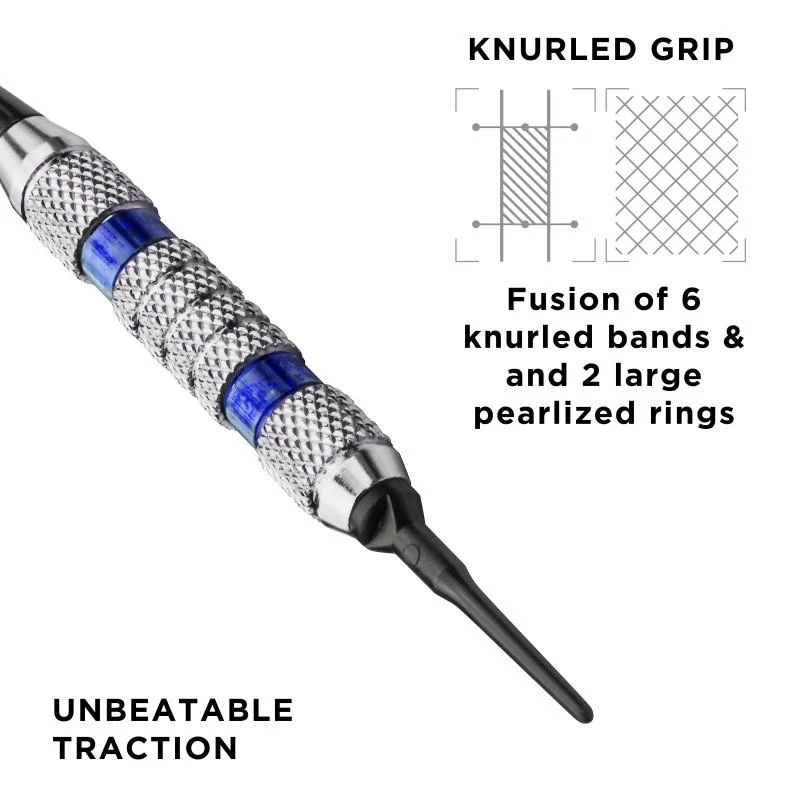 Viper Wind Runner Blue Soft Tip Darts 18 Grams - Image 7