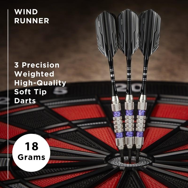 Viper Wind Runner Purple Soft Tip Darts 18 Grams - Image 8