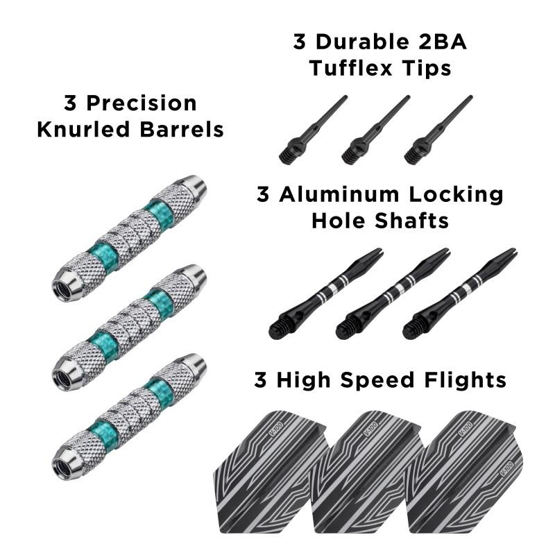 Viper Wind Runner Green Soft Tip Darts 18 Grams - Image 6