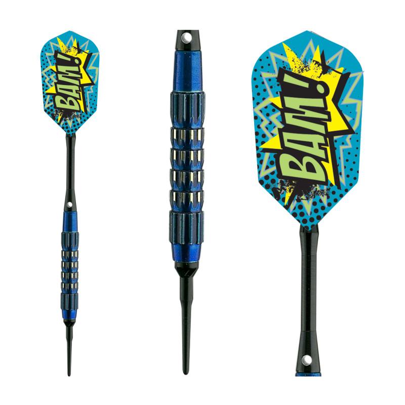 Viper Comix BAM! Darts Soft Tip Darts Blue 18 Grams - Image 11