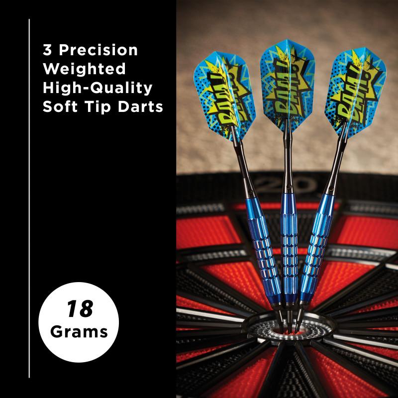 Viper Comix BAM! Darts Soft Tip Darts Blue 18 Grams - Image 6
