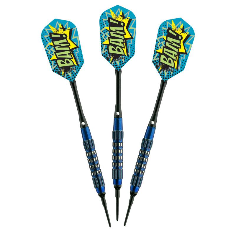 Viper Comix BAM! Darts Soft Tip Darts Blue 18 Grams - Image 7