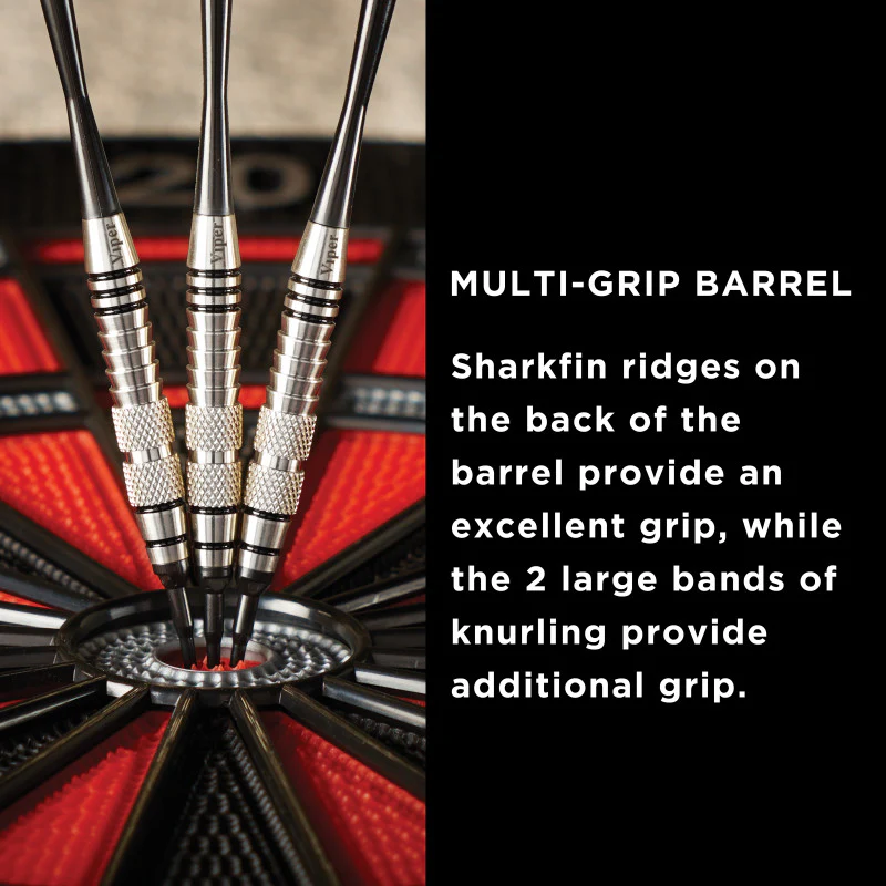 Viper Silver Thunder Darts Soft Tip Darts 2 Knurled Rings 18 Grams - Image 4