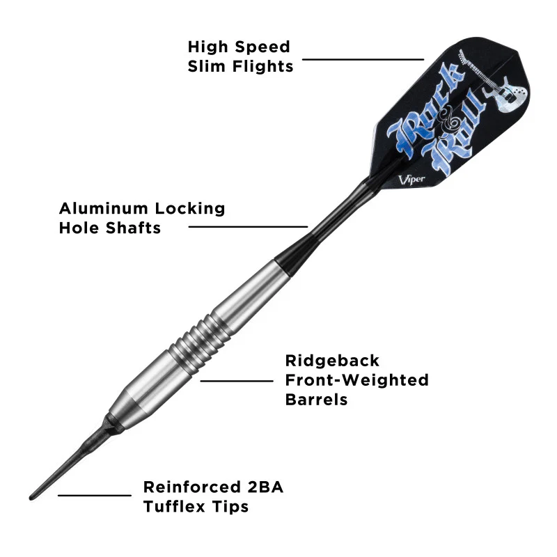 Viper Underground Rock & Roll Soft Tip Darts 18 Grams - Image 5