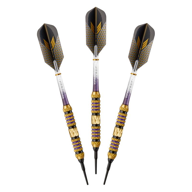 Viper Wizard Purple/Black Soft Tip Darts 18 Grams - Image 9