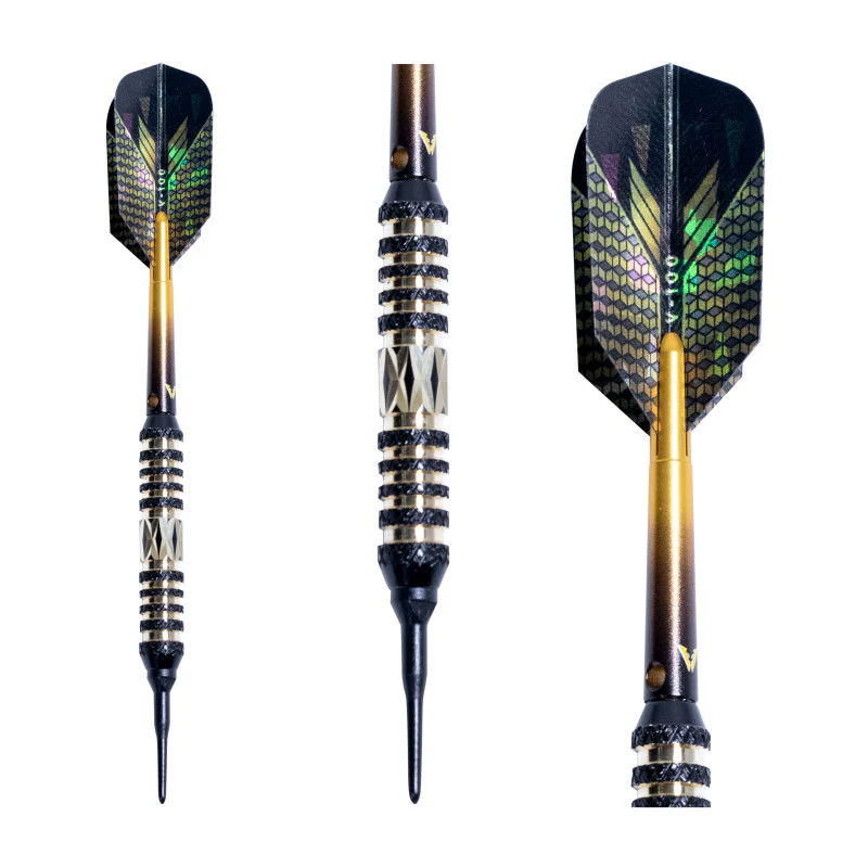 Viper Wizard Gold and Black Soft Tip Darts 20 Grams - Image 4