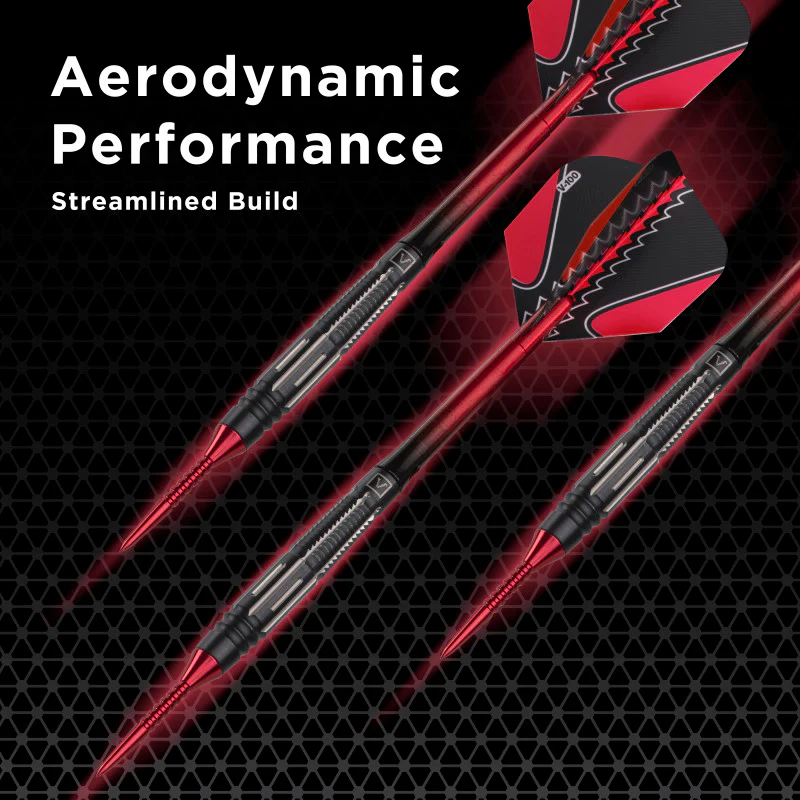 Viper Black Flux 90% Tungsten Steel or Soft Tip Conversion Darts Red 20 Grams - Image 5
