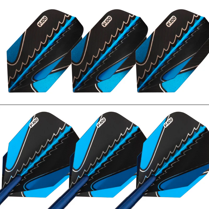 Viper Black Flux 90% Tungsten Steel or Soft Tip Conversion Darts Blue 20 Grams - Image 7