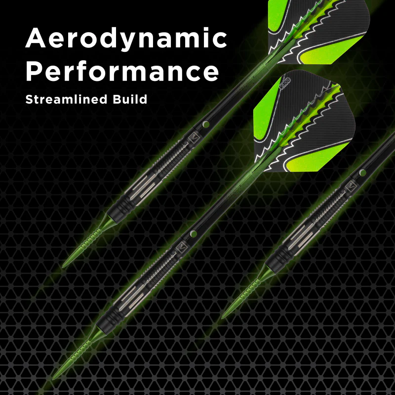 Viper Black Flux 90% Tungsten Steel or Soft Tip Conversion Darts Green 20 Grams - Image 5