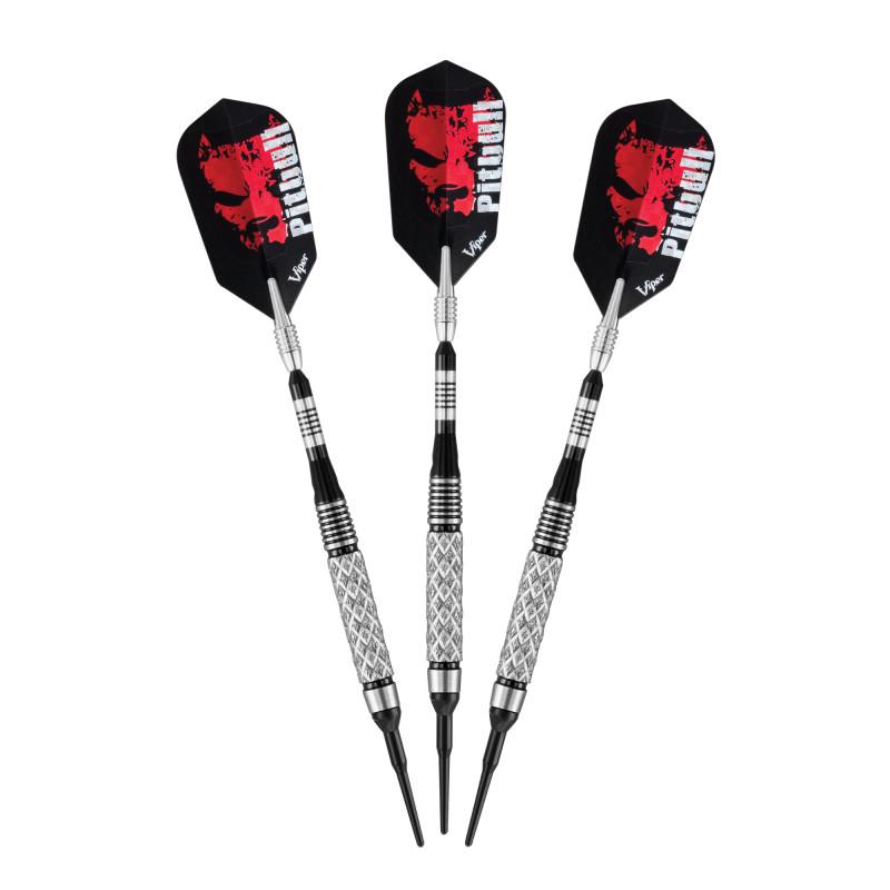 Viper Pitbull Darts 90% Tungsten Soft Tip Darts Diamond Cut Barrel 18 Grams - Image 8