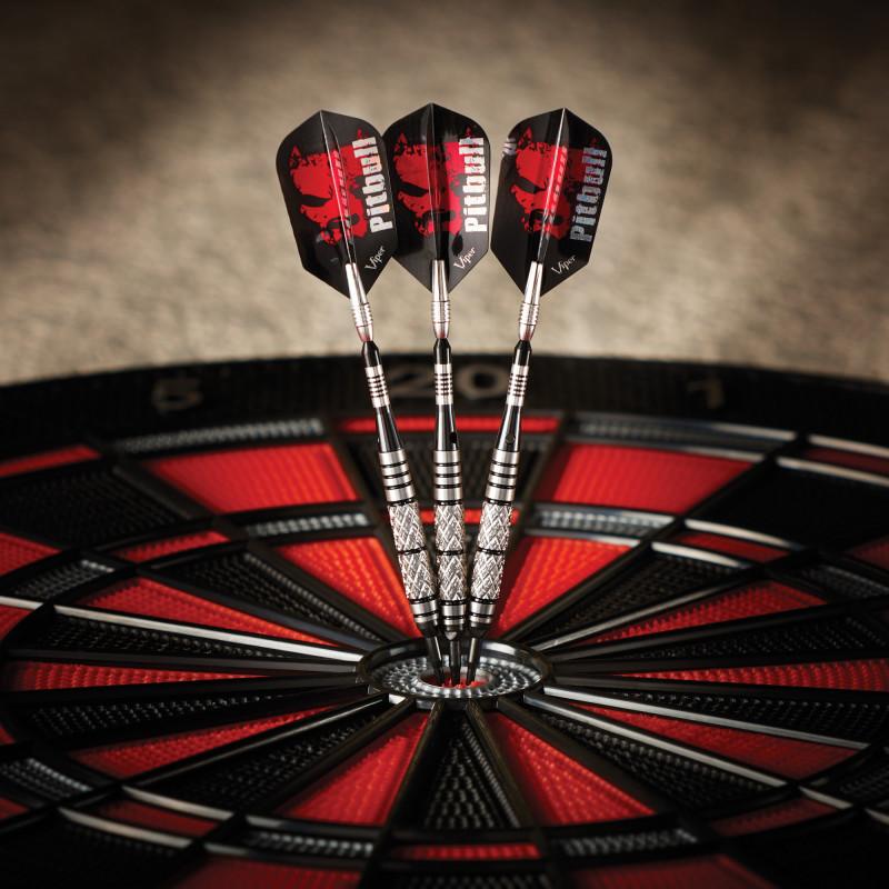 Viper Pitbull Darts 90% Tungsten Soft Tip Darts Diamond Cut and Ringed Barrel 18 Grams - Image 7