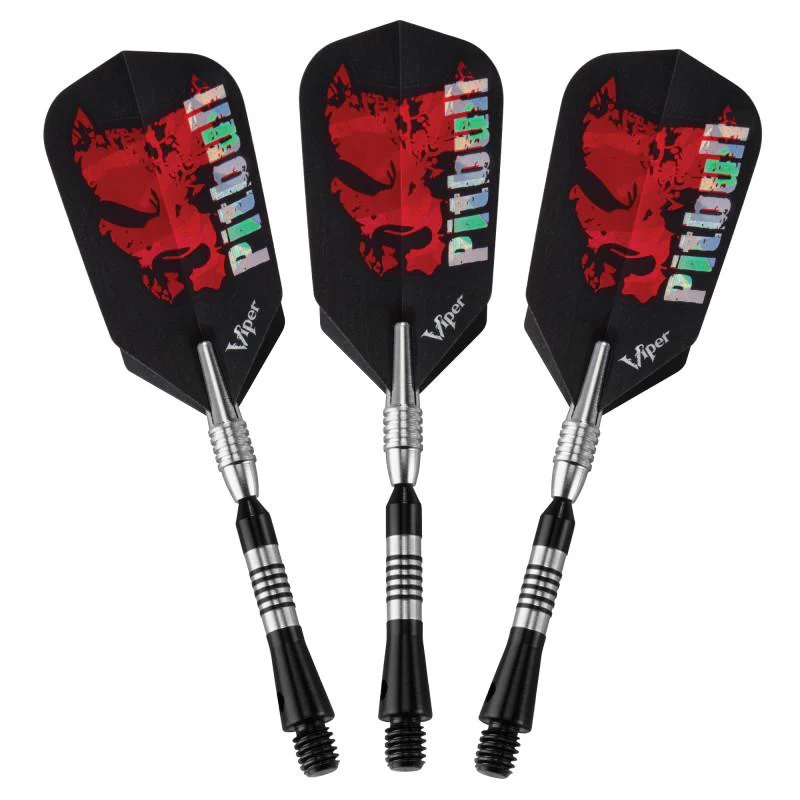 Viper Pitbull Darts 90% Tungsten Soft Tip Darts Diamond Cut and Shark Fin Barrel 18 Grams - Image 10