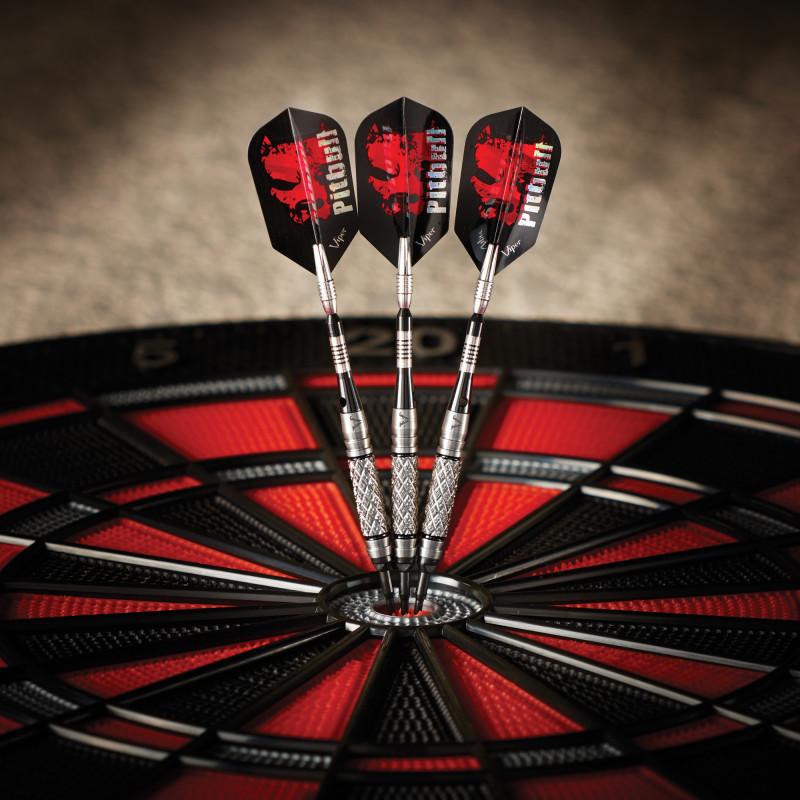 Viper Pitbull Darts 90% Tungsten Soft Tip Darts Diamond Cut and Shark Fin Barrel 18 Grams - Image 7