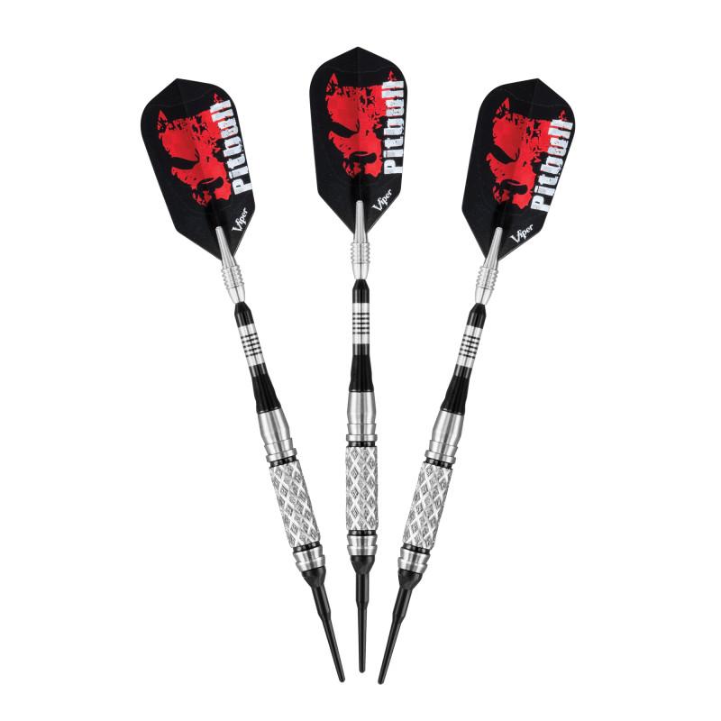 Viper Pitbull Darts 90% Tungsten Soft Tip Darts Diamond Cut and Shark Fin Barrel 18 Grams - Image 8