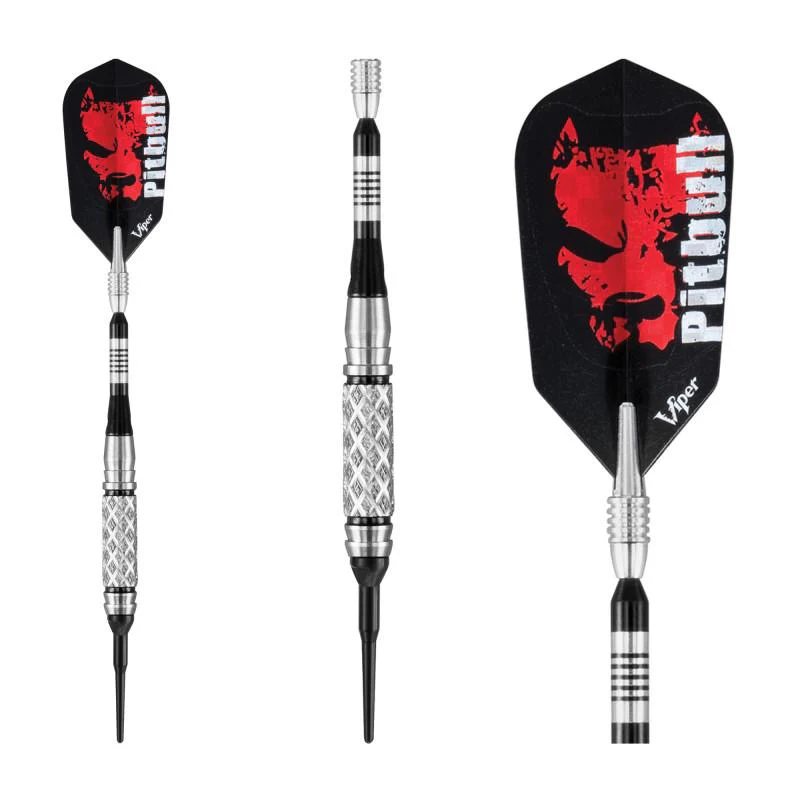 Viper Pitbull Darts 90% Tungsten Soft Tip Darts Diamond Cut and Shark Fin Barrel 18 Grams - Image 9