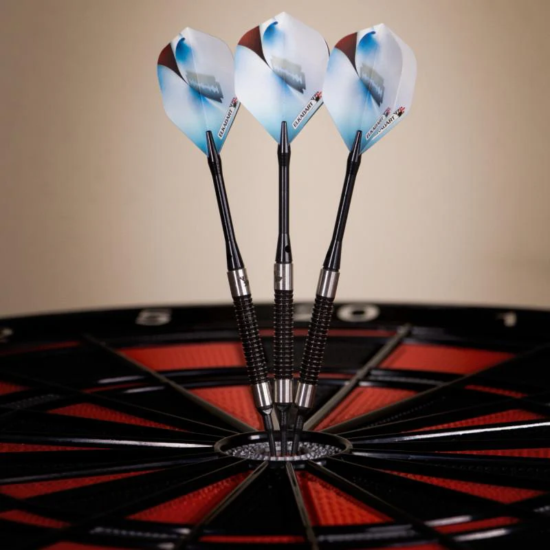 Elkadart Razor 80% Tungsten Soft Tip Darts #1 Barrel Style - Image 2