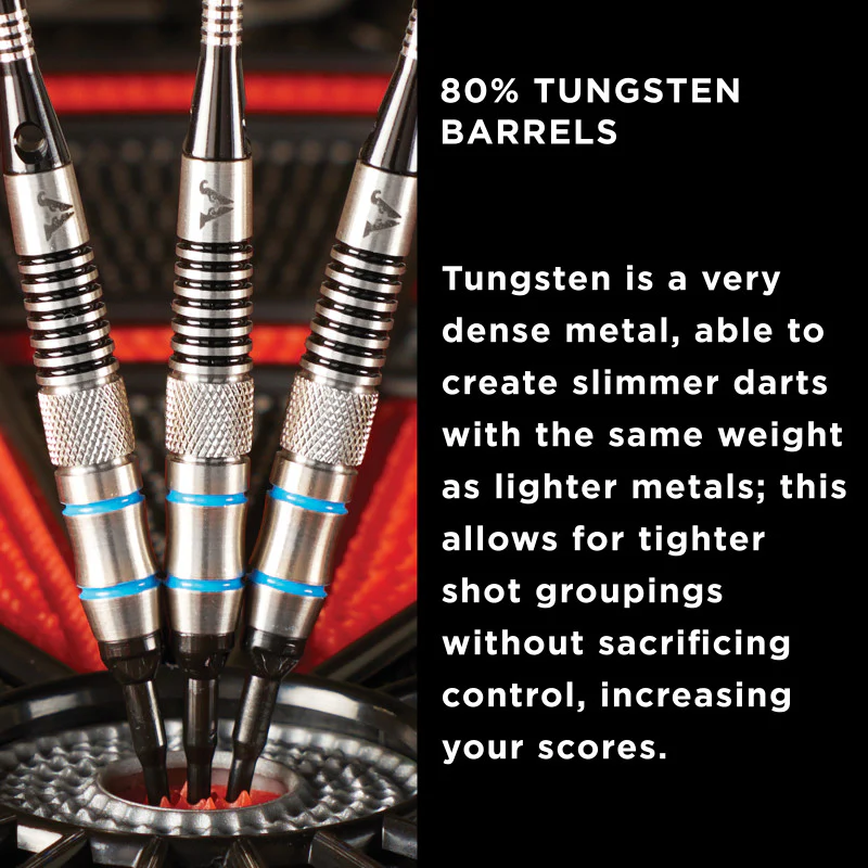 Viper Grim Reaper 80% Tungsten Soft Tip Darts Blue Rings - Image 5