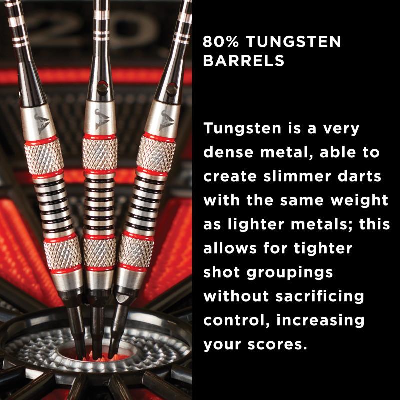 Viper Ranger Darts 80% Tungsten Soft Tip Darts Red Rings - 18 Grams - Image 3